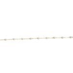 Corrente Trabalhado C/ Bola 4mm Dourado Exclusivo – Metro