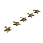 Pingente Abs Estrela Do Mar 15mm Dourado Exclusivo - 10 Unds - Imagem 4
