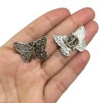 Broche Borboleta 22mm Níquel - 1 Und - Imagem 4
