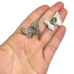 Broche Borboleta 22mm Níquel - 1 Und - Imagem 2