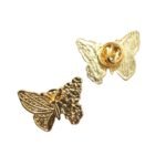 Broche Borboleta 22mm Dourado - 1 Und - Imagem 3