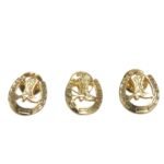 Broche Ferradura/ Bota 18mm Dourado – 1 Und - Imagem 4