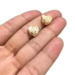 Entremeio Coração 10mm Dourado - 1 Und - Imagem 3