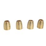 Ponteira Trabalhado 12mm Dourado - 1 Und - Imagem 4