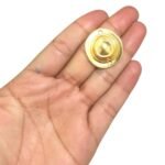 Entremeio Chapéu 27mm Dourado - 1 Und - Imagem 2