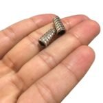 Ponteira Cone Trabalhado 6x12mm Níquel - 1 Und - Imagem 3