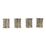 Entremeio Trabalhado 10mm Níquel - 1 Und
