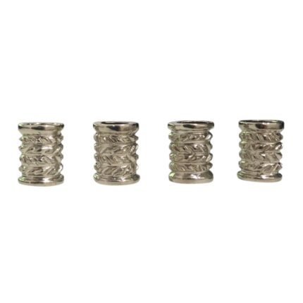 Entremeio Trabalhado 10mm Níquel - 1 Und
