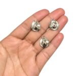 Pingente Mini Chapéu 18mm Niquel – 1 Und - Imagem 2