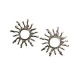 Base Brinco Sol Liso 30mm Níquel – 1 Par - Imagem 5