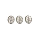 Entremeio Oval N. Sra Aparecida 10mm Níquel - 1 Und