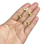 Entremeio Pomba 15mm Dourado Exclusivo - 1 Und - Imagem 2