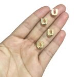 Entremeio Ferradura 8mm Dourado - 1 Und - Imagem 2