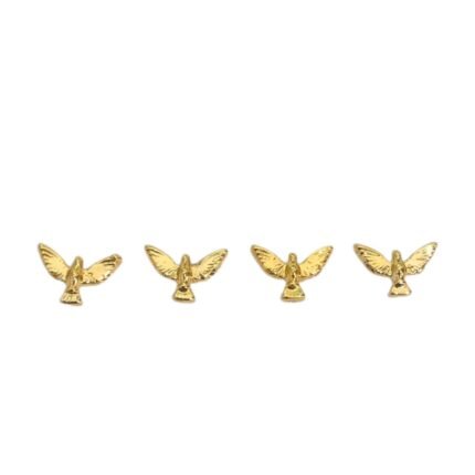 Entremeio Pomba 15mm Dourado Exclusivo - 1 Und