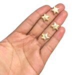 Entremeio Estrela 10mm Dourado - 1 Und - Imagem 2