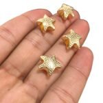 Entremeio Estrela 10mm Dourado - 1 Und - Imagem 3