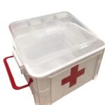 Maleta Organizadora De Medicamentos C/1 Bandeja  – 1 Und - Imagem 2