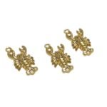 Pingente Lagosta 21mm Dourado – 1 Und - Imagem 4