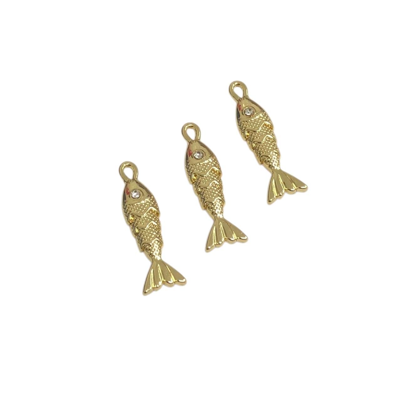 WhatsApp Image 2026-08-07 at 11.42.37 (1) Pingente Peixe 23mm Dourado – 1 Und - Imagem 1