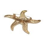 Broche Estrela Do Mar 55mm Dourado – 1 Und - Imagem 3