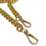 Alça P/ Bolsa Elo Trabalhado 1.20cm Dourado Alumínio – 1 Und - Imagem 4