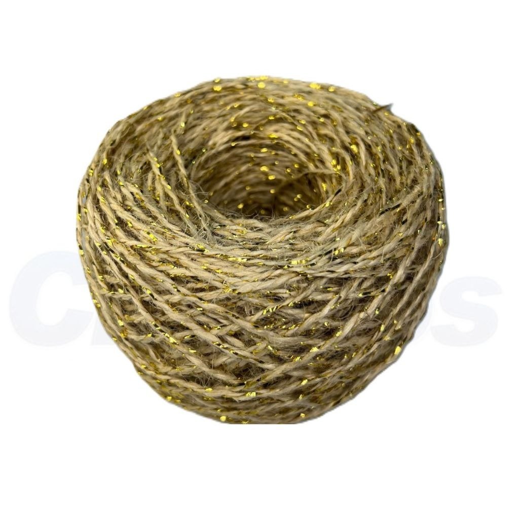 WhatsApp Image 2026-08-11 at 14.41.06 Fio De Juta C/ Lurex 2mm - 1 Rolo - Imagem 1