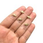 Pingente Peixe 11mm Dourado  – 1 Und - Imagem 2