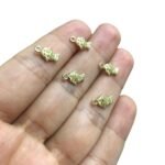 Pingente Peixe 11mm Dourado  – 1 Und - Imagem 4