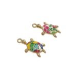 Pingente Tartaruga 24mm Dourado – 1 Und - Imagem 4