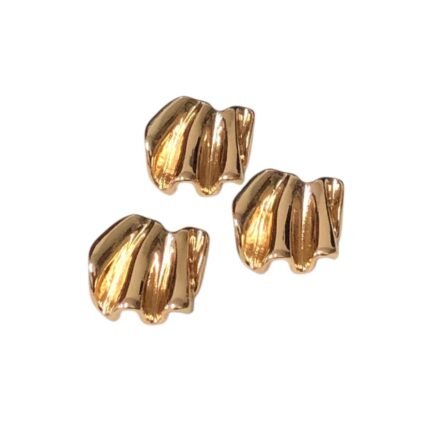 Botão Trabalhado Dourado 23mm – 1 Und
