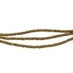 Fio Hematita Rondela 4mm Dourado – 1 Fio - Imagem 3