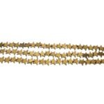 Fio Hematita Estrela 8mm Dourado – 1 Fio