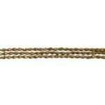 Fio Hematita Sextavado 3x6mm Dourado – 1 Fio - Imagem 4