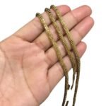 Fio Hematita 1x4mm Dourado - 1 Fio - Imagem 4