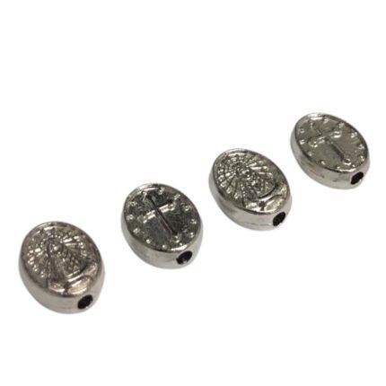 Entremeio N. Sra Das Graças 10mm Níquel - 1 Und
