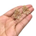Entremeio N. Sra Aparecida 40mm Dourado– 1 Und - Imagem 3