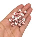 Conta Bola Flor 10mm Cerâmica - 1 Und - Imagem 5