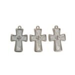 Pingente Cruz C/ Resina 21x33mm Níquel - 1 Und - Imagem 6