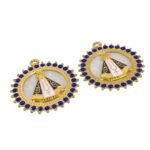Pingente N. Sra Aparecida 43x48mm Dourado - 1 Und - Imagem 4