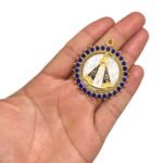 Pingente N. Sra Aparecida 43x48mm Dourado - 1 Und - Imagem 2