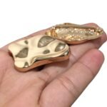 Fivela Disforme 31x45mm Dourado – 1 Und - Imagem 3