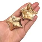 Fivela Estrela Disforme 50x54mm Dourado - 1 Und - Imagem 2