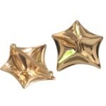 Fivela Estrela Disforme 50x54mm Dourado - 1 Und - Imagem 4