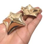 Fivela Estrela Disforme 50x54mm Dourado - 1 Und - Imagem 3