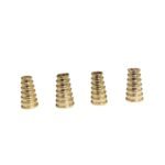 Terminal Colagem Cone 5x13mm Dourado - 1 Und