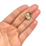Aplique Religioso Oval 13x18mm Resina – 1 Und - Imagem 6