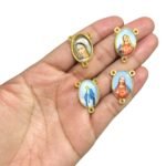 Entremeio Religioso 18x25mm Dourado - 1 Und - Imagem 2
