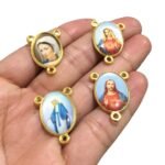Entremeio Religioso 18x25mm Dourado - 1 Und - Imagem 3
