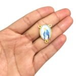 Entremeio Religioso 18x25mm Dourado - 1 Und - Imagem 8