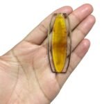 Entremeio C/ Resina 27x69mm Dourado - 1 Und - Imagem 2